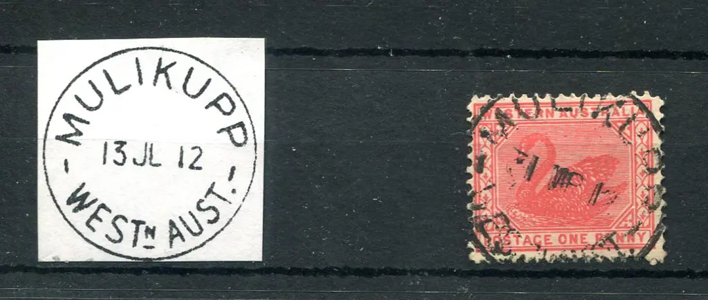 Mulikupp B29 80% strike on 2d carmine (SG 139c) ... Image 1++