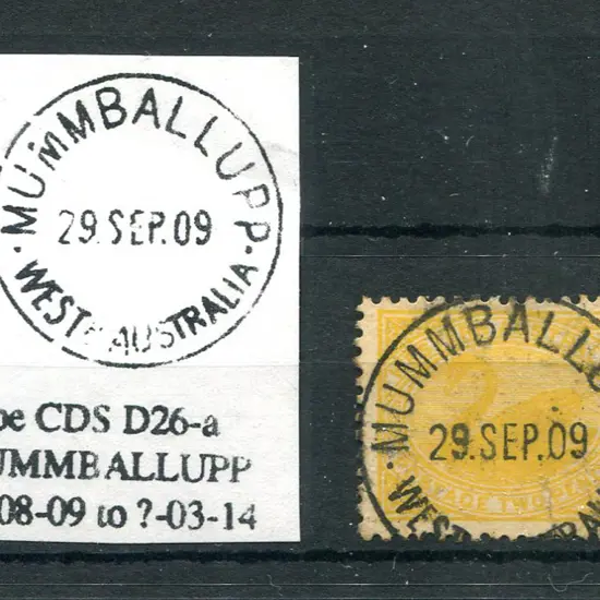 Mummballupp D26-a  Superb central strike on 2d ...