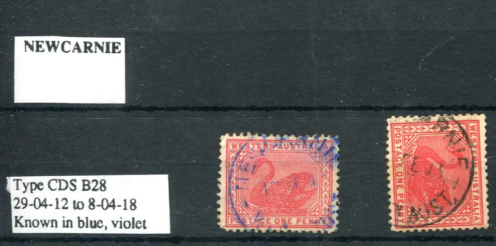 Newcarnie B28 80% strike in blue dated 17 SP 12 ... Image 1++