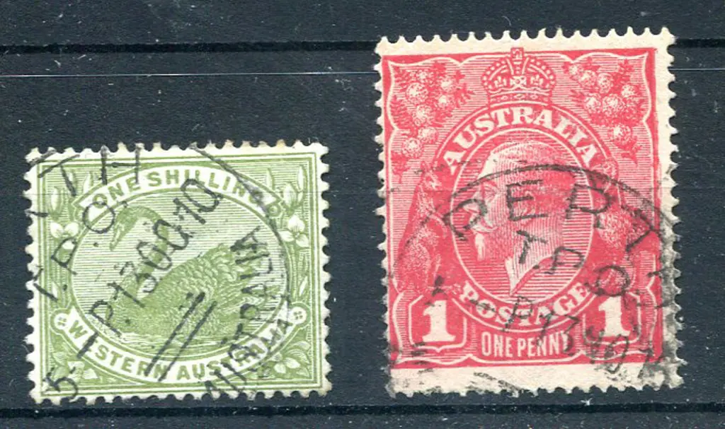 Perth GPO TPO GPO2 Two fine part strikes with one ... Image 1++