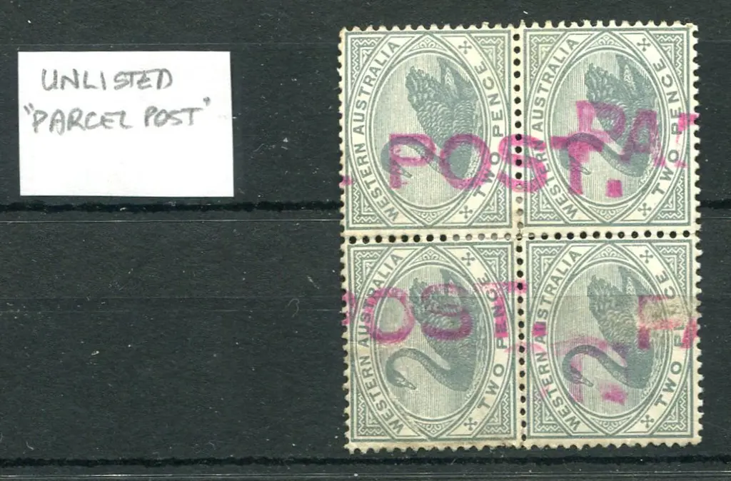 Perth Parcel Post "PARCEL POST" in bold 6½mm ... Image 1++