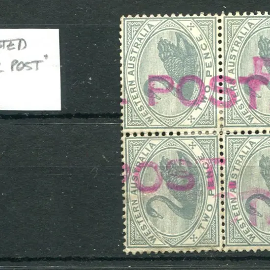 Perth Parcel Post "PARCEL POST" in bold 6½mm ...