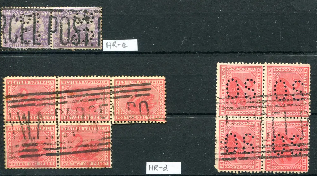 Perth Parcel Post PP Hand Rollers types on swan ... Image 1++