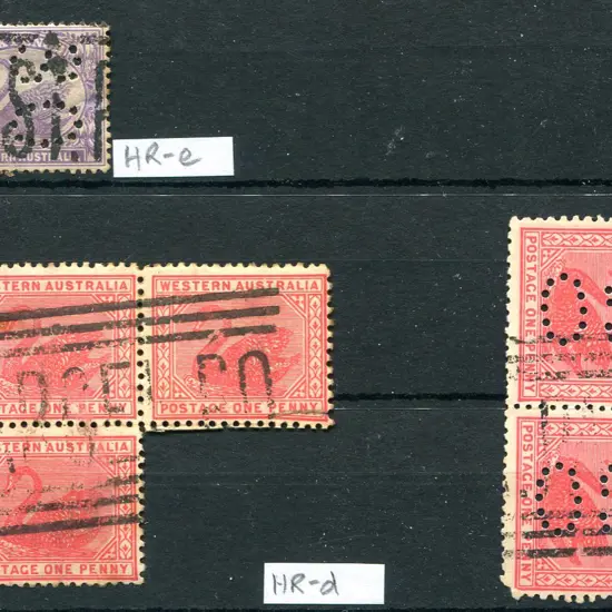 Perth Parcel Post PP Hand Rollers types on swan ...