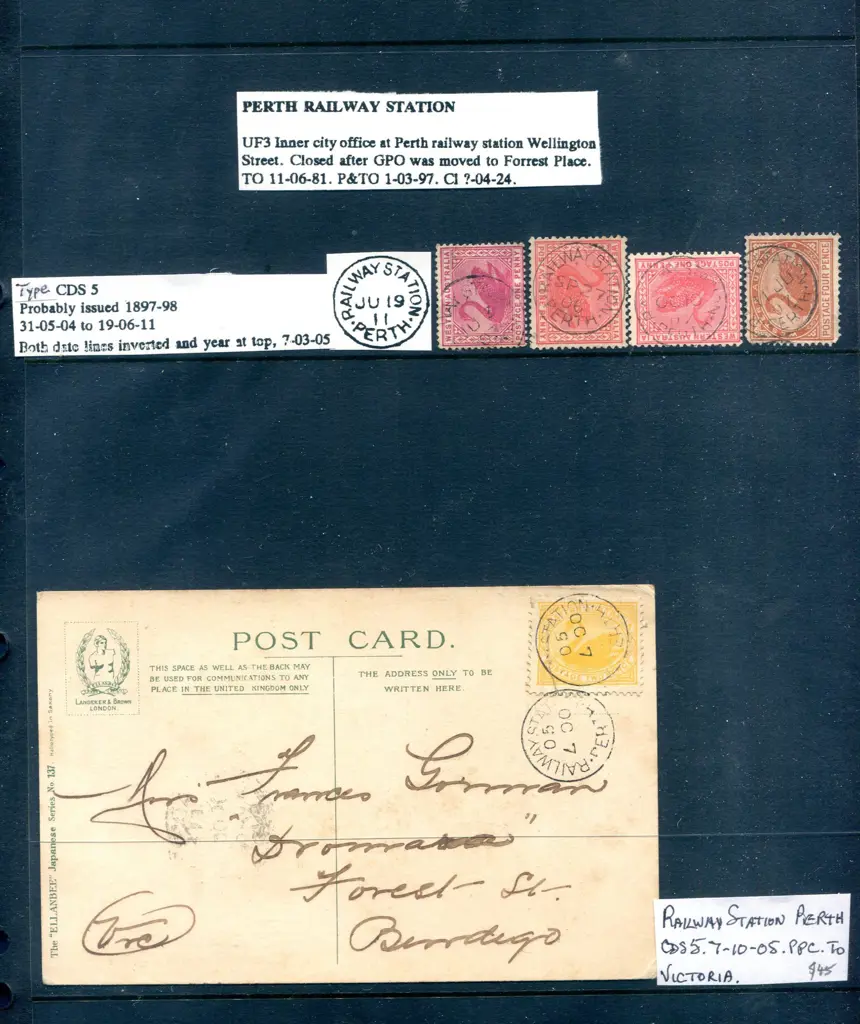 Perth Railway Station CDS5 x 4 strikes on swans up ... Image 1++