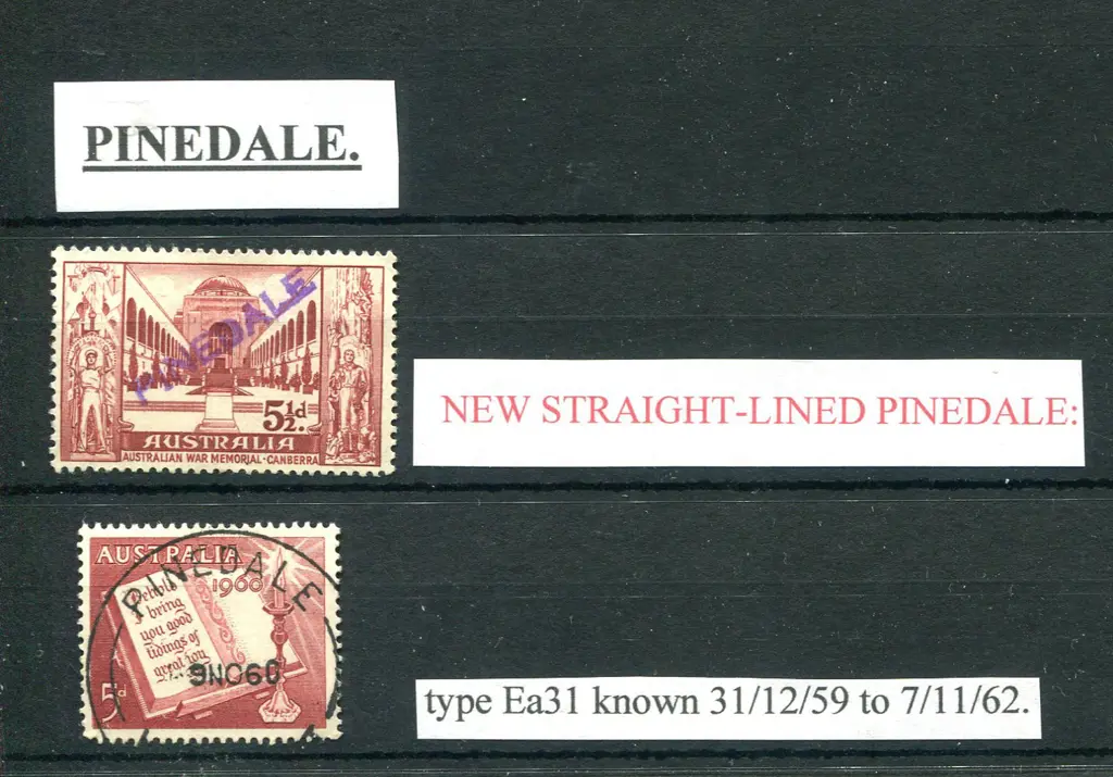 Pinedale Straight-lined "PINEDALE" in violet on ... Image 1++