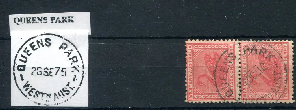 Queens Park B29 95% strike on 1d swans pair (SG ... Image 1++