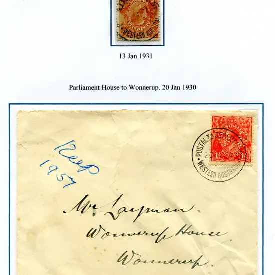 Relief A29 "Postal D Department" A29 95% strike ...