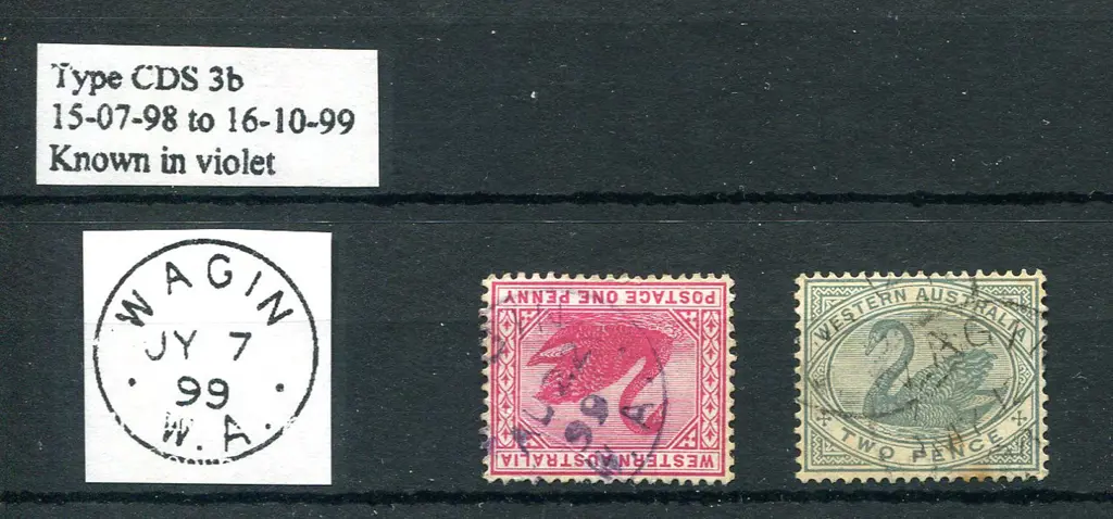 Wagin, 3b x 2 strikes. First in violet with a 60% ... Image 1++