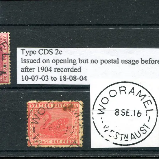 Wooramel 2c strikes x 2 overlapping on 1d carmine ...