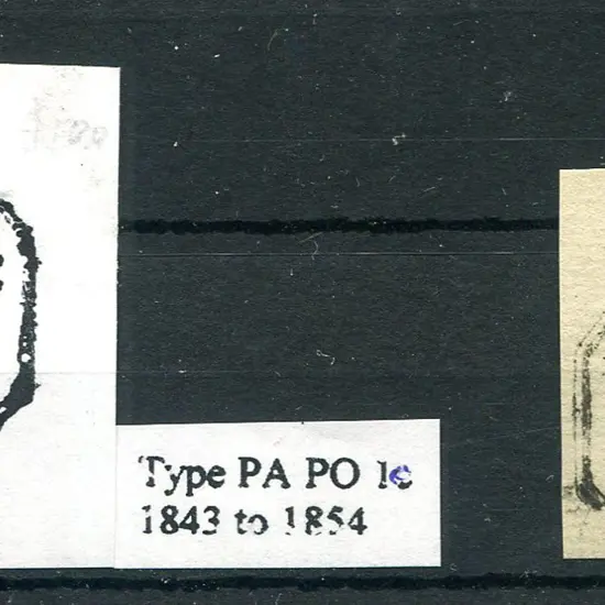 York PO 1c Clear & crisp full strike on cover ...