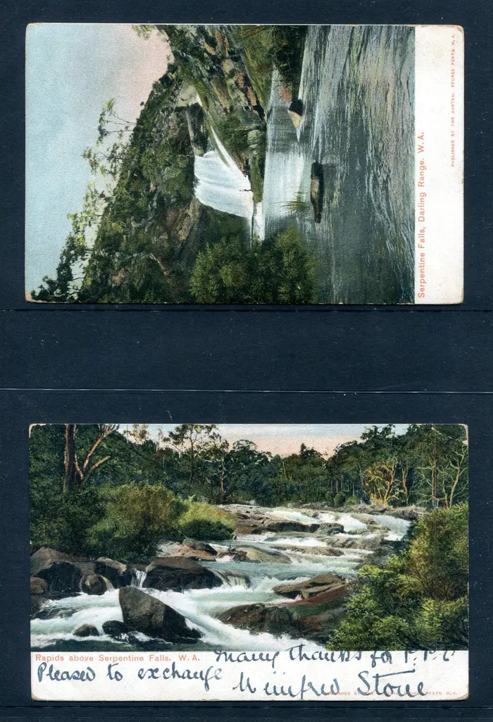 "Rapids above Serpentine Falls, WA" & "Serpentine ... Image 1++