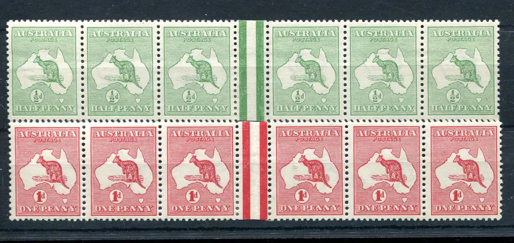 ½d green to 4d orange with Die I, II & IIA for 1d ... Image 1++