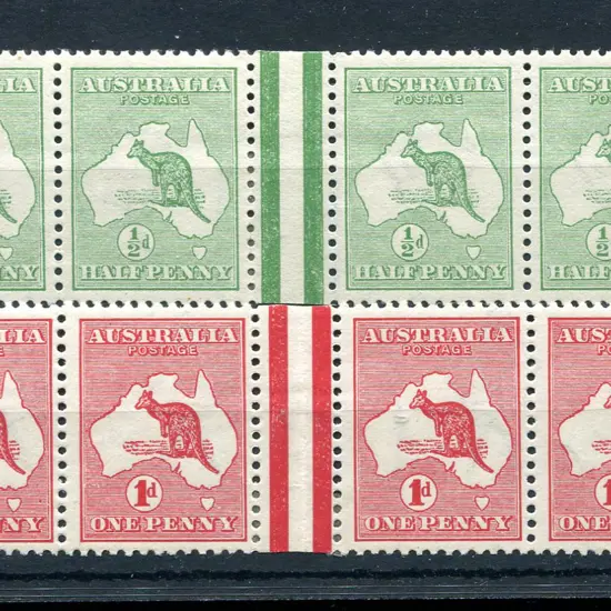 ½d green to 4d orange with Die I, II & IIA for 1d ...