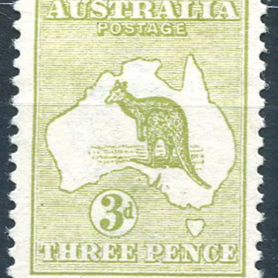 3d olive, Die I MLH, centred high. ACSC 12A, Cat. ...