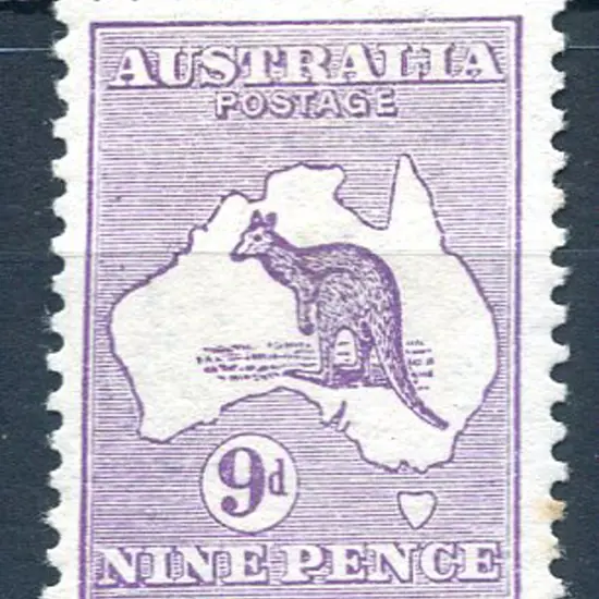 9d violet. MH with good centering & perfs. ACSC ...