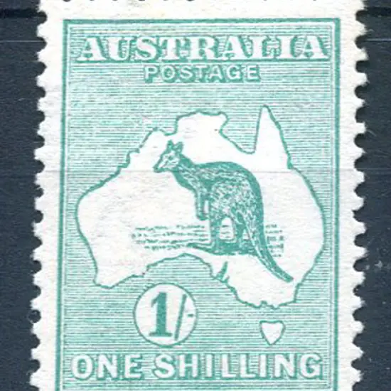 1/- deep green. Fine MLH with excellent centering ...