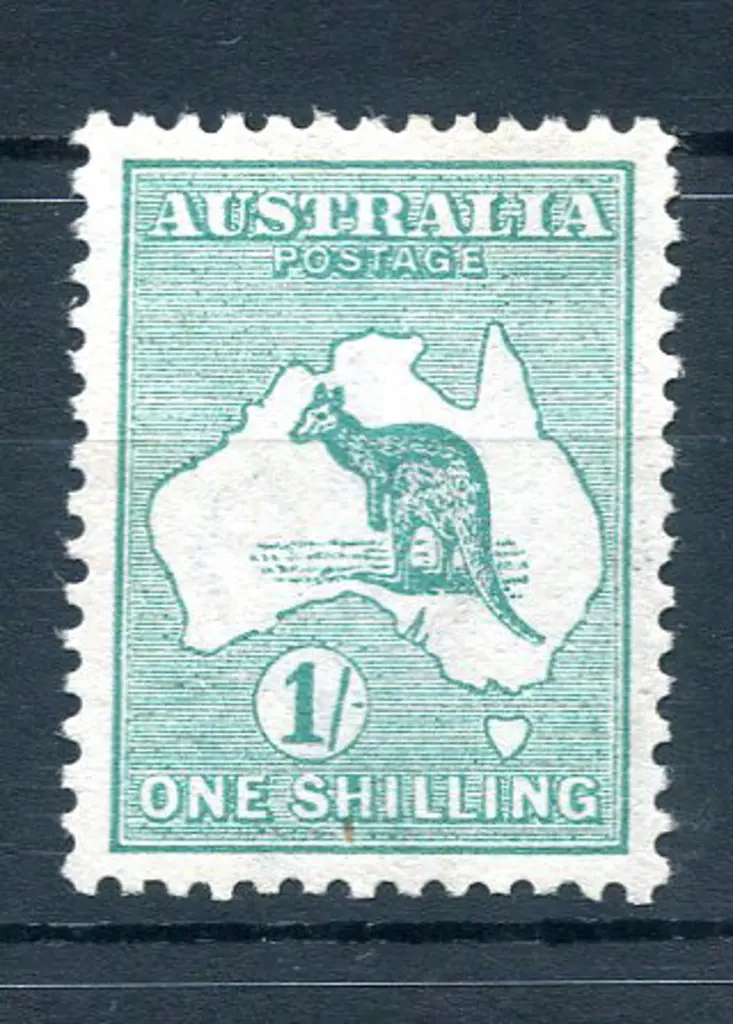 1/- green, Die II. Superb MUH & well centred. ... Image 1++
