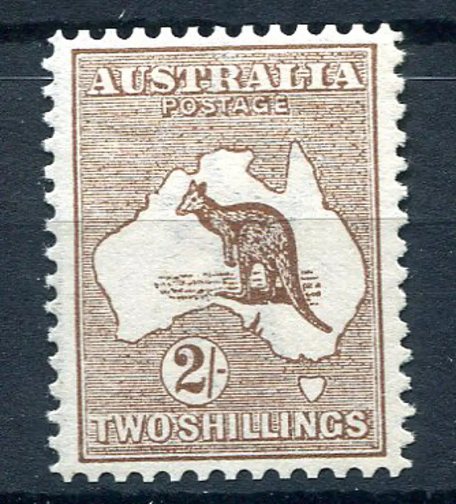 2/- brown. Fine MLH with good centering. ACSC 35A, ... Image 1++