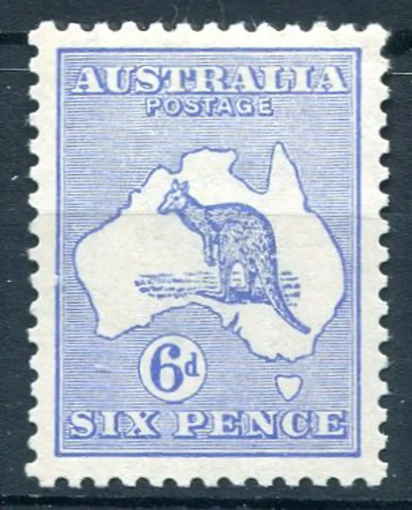 6d ultramarine. Fresh MLH & well centred. ACSC ... Image 1++