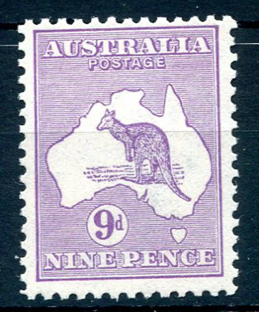 9d violet. MUH, centred slightly high. Excellent ... Image 1++