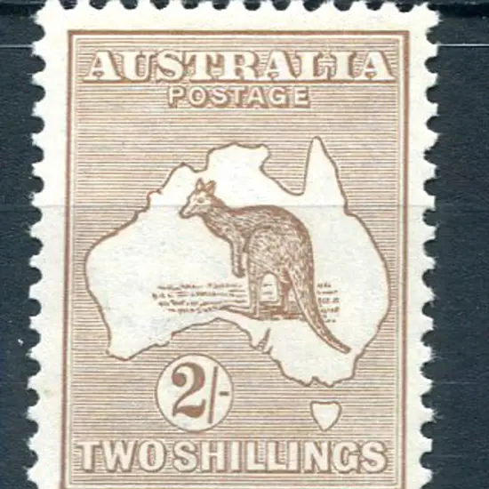 2/- light brown with good centering & fine MLH. A ...