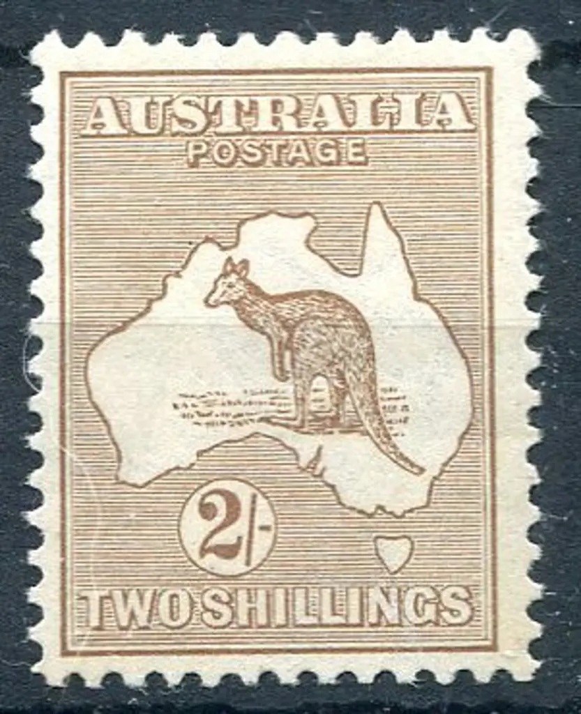 2/- light brown. Fine MVLH. ACSC 36, Cat. $1,500 Image 1++