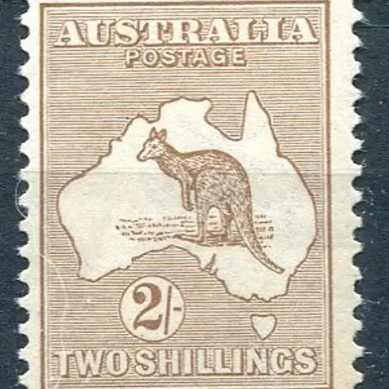 2/- light brown. Fine MVLH. ACSC 36, Cat. $1,500