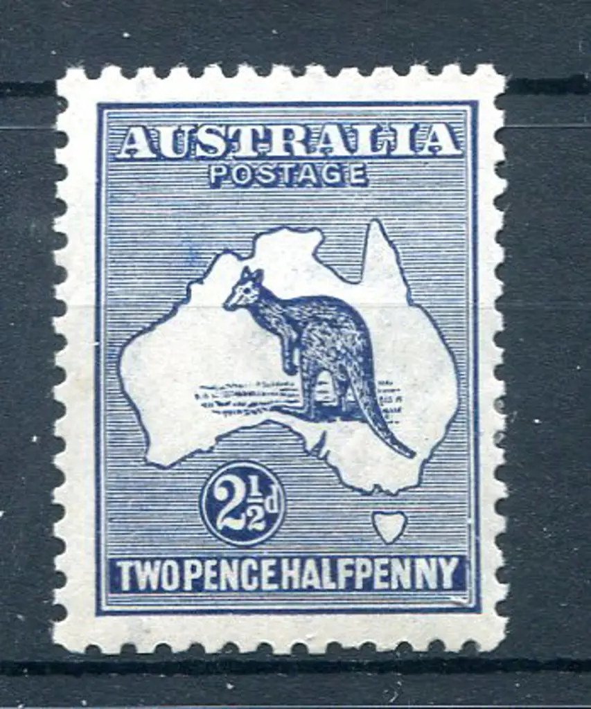 2½d deep blue, 3rd wmk from Harrison printing with ... Image 1++