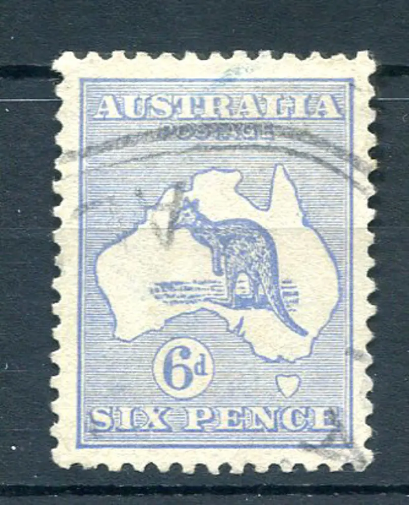 6d ultramarine, Die II with inverted wmk. Fine ... Image 1++