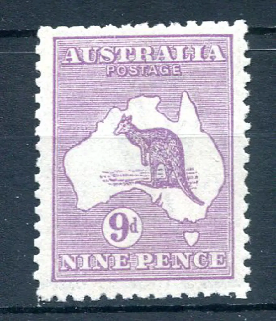 9d violet. Slightly short perfs top left otherwise ... Image 1++