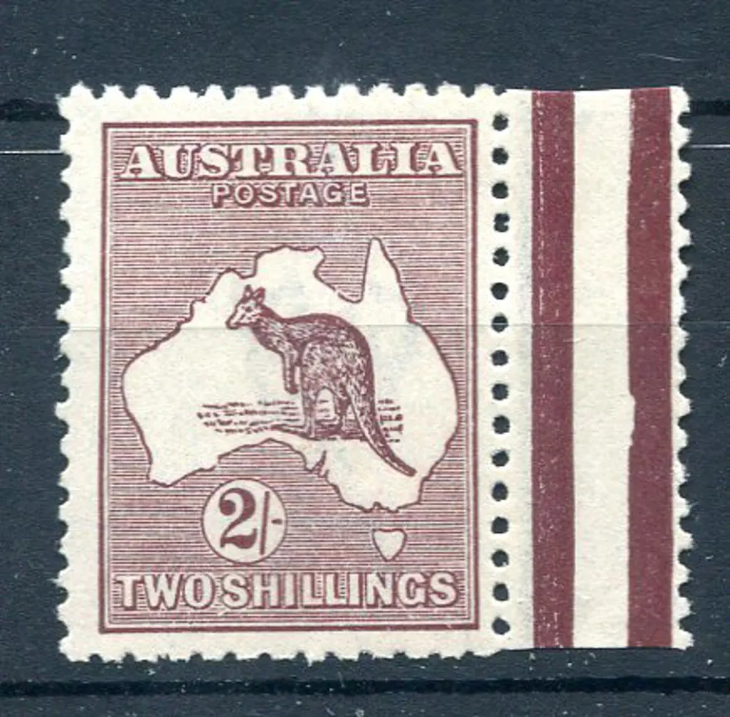 2/- maroon. Marginal MVLH with good centering. ... Image 1++
