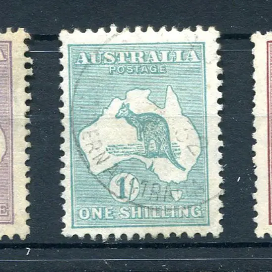6d chestnut to 5/- grey & yellow-orange, the ...