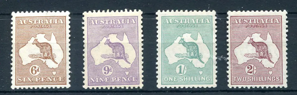 6d chestnut (MVLH) , 9d violet (MLH, toned gum), ... Image 1++