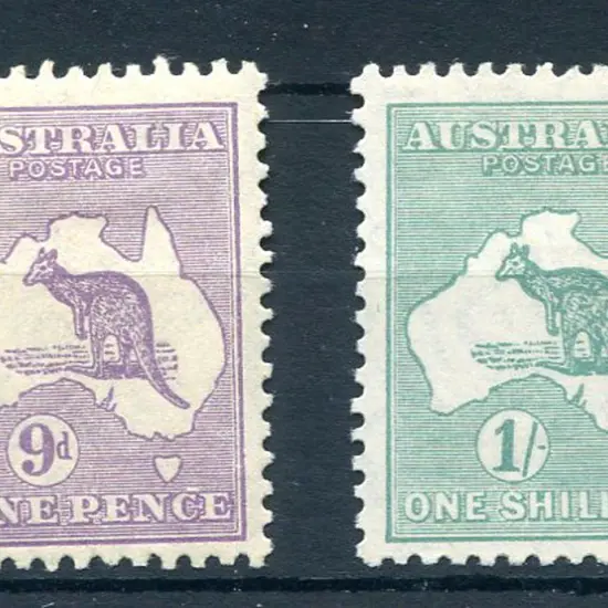6d chestnut (MVLH) , 9d violet (MLH, toned gum), ...