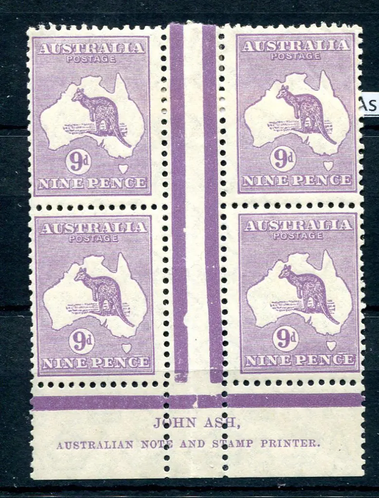9d violet, Die IIB plate 3 John Ash "N over N" ... Image 1++