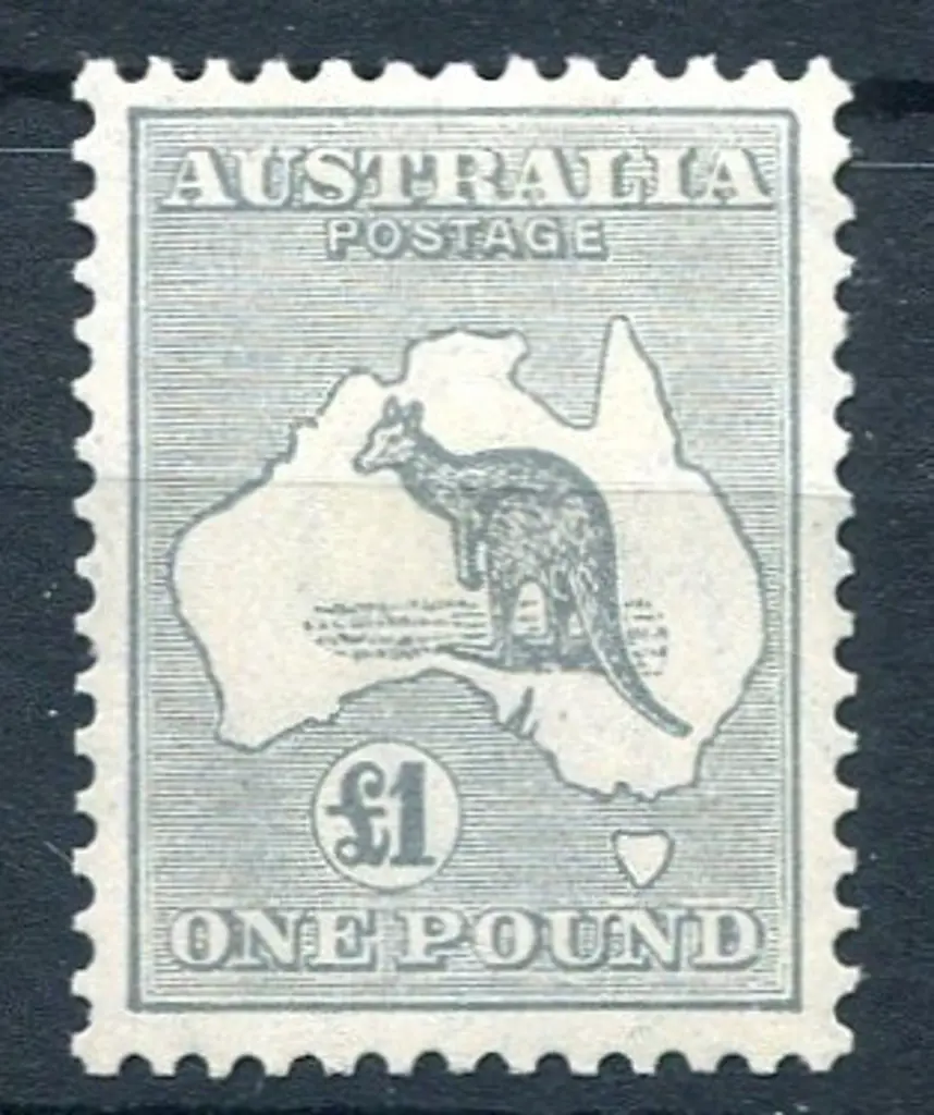 £1 grey. MVLH mint & well centred. Lovely example. ... Image 1++