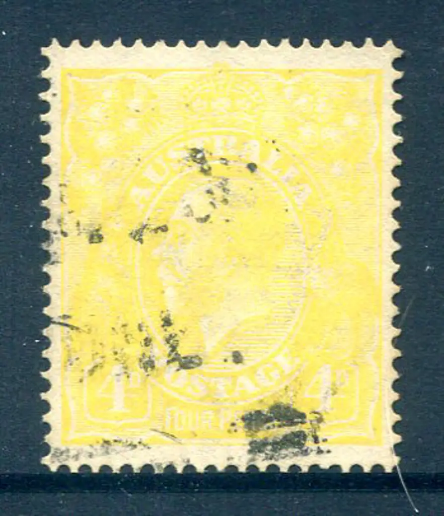 4d lime-yellow. A used example of this very rare ... Image 1++