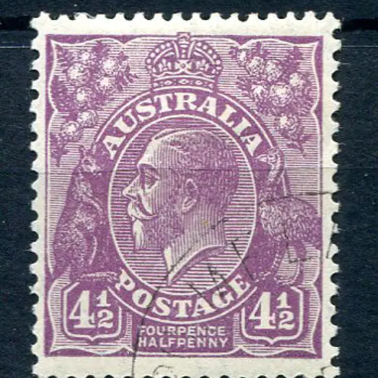 4½d violet, Die II. CTO & well centred. ACSC 121A, ...