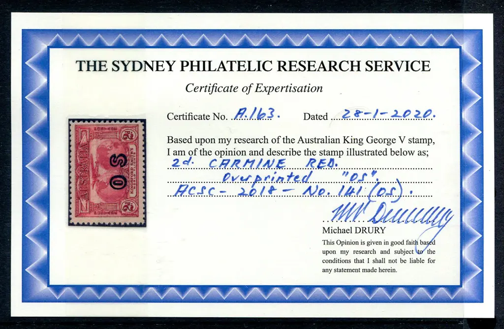 1931 2d & 3d Kingsford Smith ovptd "OS". Both MUH ... Image 1++