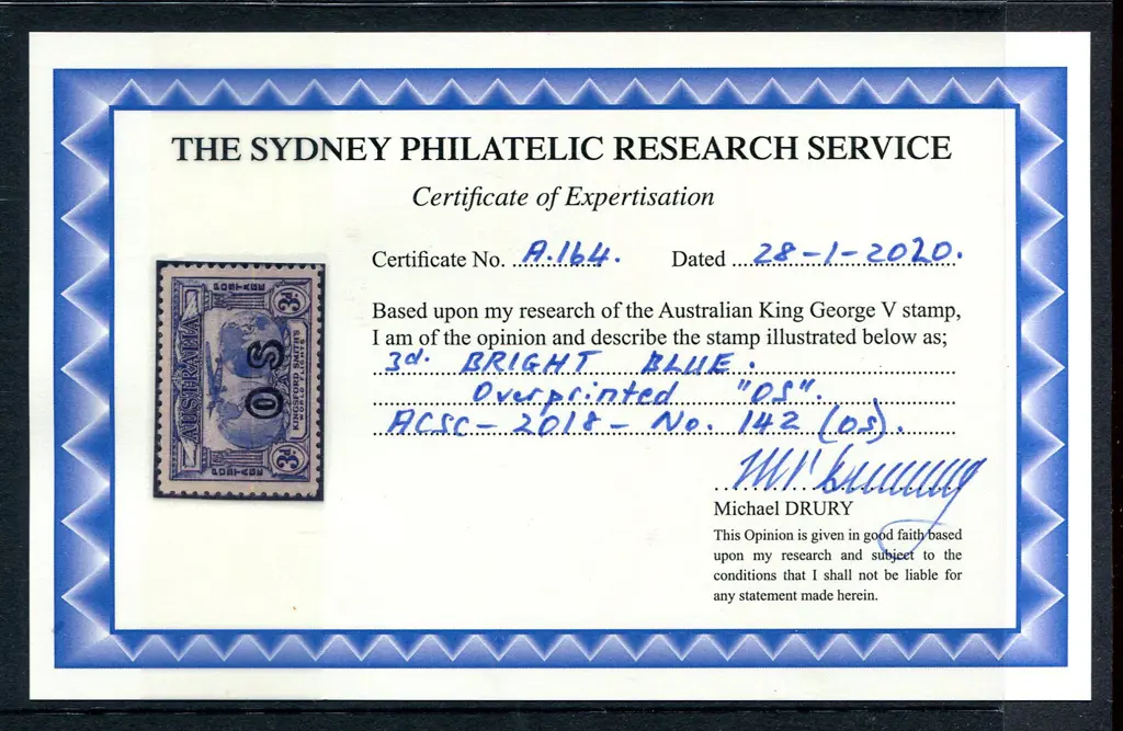 1931 2d & 3d Kingsford Smith ovptd "OS". Both MUH ... Image 1++