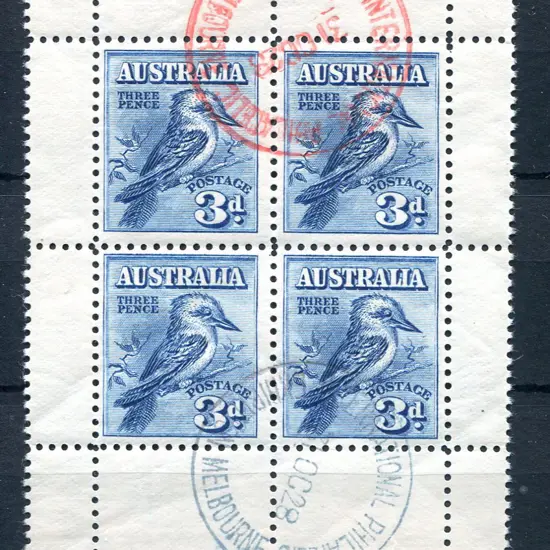 1928 Kookaburra Exhibition Miniature Sheet. CTO ...