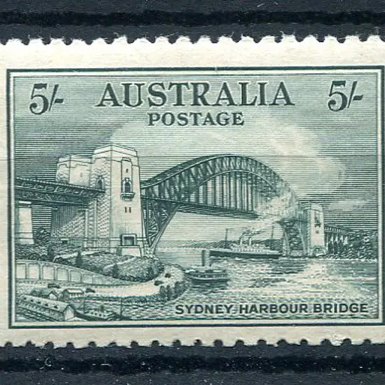 1932 5/- Sydney Harbour Bridge. MVLH with good ...