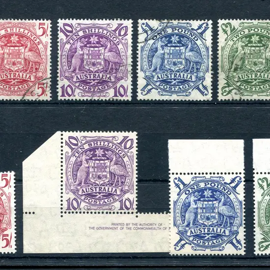 1949/50 Arms set of 4 in both F/U & MUH cond. Good ...