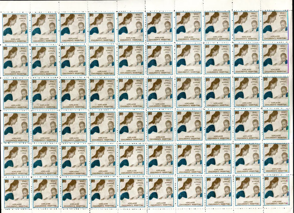 1952 "Adelaide Children's Hospital Seal Appeal" ... Image 1++