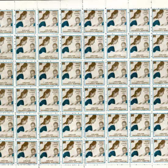 1952 "Adelaide Children's Hospital Seal Appeal" ...