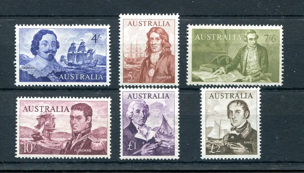 1963/64 Navigators set of 6 to £2 King. Fresh MUH. ... Image 1++
