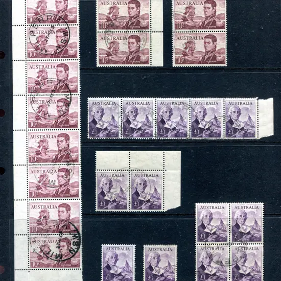 1963/64 Navigators multiples noting 10/- in lower ...