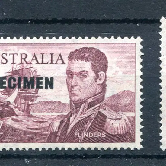 1963/64 Navigators ovptd "SPECIMEN" set of 4 with ...
