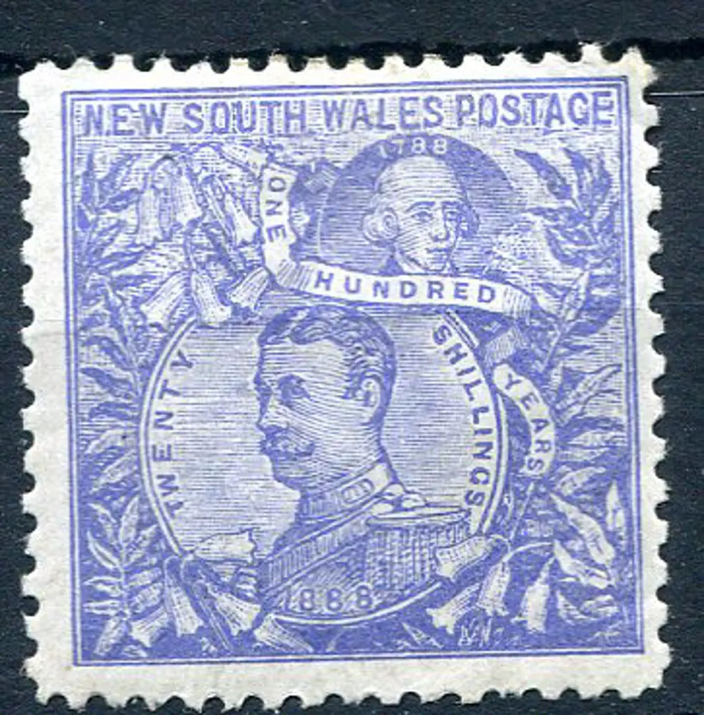 1890 20/- ultramarine, perf. 12x11. MLH. SG 264cb, ... Image 1++